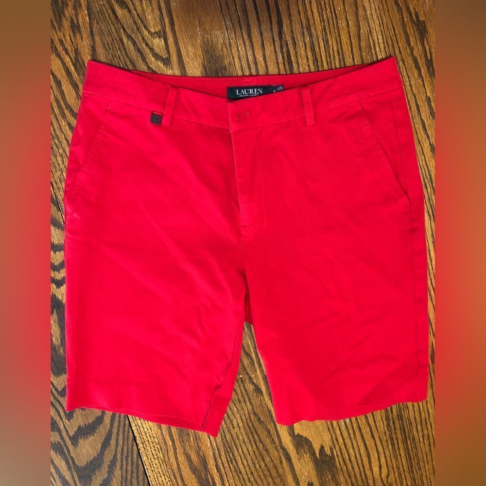 Ralph Lauren Red Women's Shorts